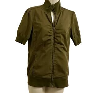 Rubbish Green Blouse. M